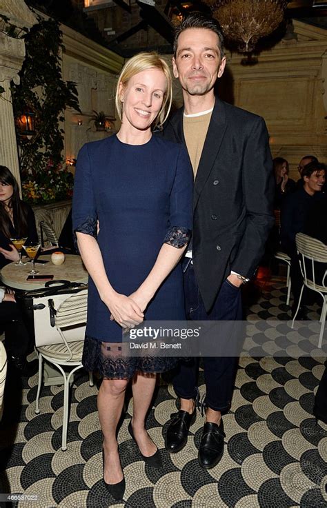 Sydney Ingle Finch and Dior designer Pieter Mulier attend the 